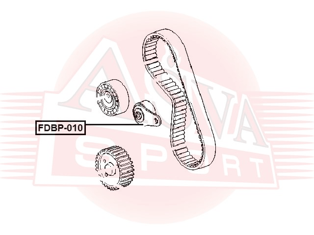 РОЛИК НАТЯЖНОЙ FDBP-010