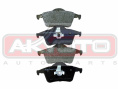 КОЛОДКИ ТОРМОЗНЫЕ ДИСКОВЫЕ ЗАДНИЕ AKD-9822