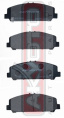 КОЛОДКИ ТОРМОЗНЫЕ ДИСКОВЫЕ ПЕРЕДНИЕ AKD-ZC60