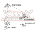 ПОДУШКА ДВИГАТЕЛЯ ЗАДНЯЯ 0112-ZRE150RMT