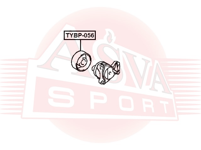 РОЛИК НАТЯЖНОЙ TYBP-056