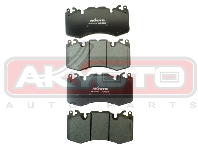 КОЛОДКИ ТОРМОЗНЫЕ ДИСКОВЫЕ ПЕРЕДНИЕ AKD-25103