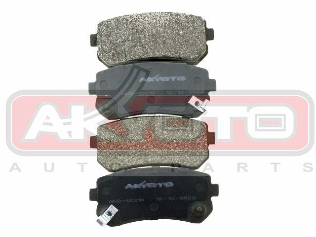 КОЛОДКИ ТОРМОЗНЫЕ ДИСКОВЫЕ ЗАДНИЕ AKD-12210
