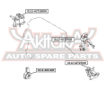 ПОДУШКА ДВИГАТЕЛЯ ЗАДНЯЯ 0112-AZT250R