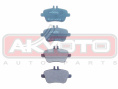 КОЛОДКИ  ТОРМОЗНЫЕ ДИСКОВЫЕ ЗАДНИЕ AKD-16202