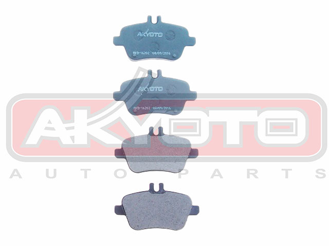 КОЛОДКИ  ТОРМОЗНЫЕ ДИСКОВЫЕ ЗАДНИЕ AKD-16202