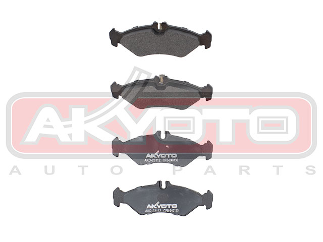 КОЛОДКИ ТОРМОЗНЫЕ ДИСКОВЫЕ ЗАДНИЕ AKD-23112