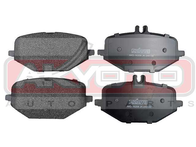 КОЛОДКИ ТОРМОЗНЫЕ ДИСКОВЫЕ ЗАДНИЕ AKD-16208