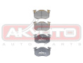 КОЛОДКИ ТОРМОЗНЫЕ ЗАДНИЕ AKD-38202
