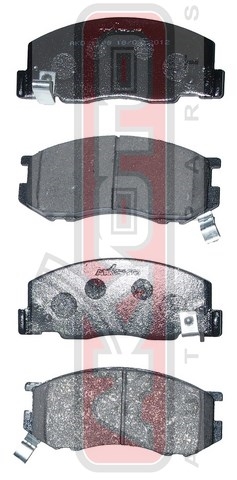 КОЛОДКИ ТОРМОЗНЫЕ ДИСКОВЫЕ ПЕРЕДНИЕ AKD-1198