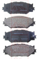 КОЛОДКИ ТОРМОЗНЫЕ ДИСКОВЫЕ ПЕРЕДНИЕ AKD-01107