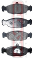 КОЛОДКИ ТОРМОЗНЫЕ ДИСКОВЫЕ ПЕРЕДНИЕ AKD-0221