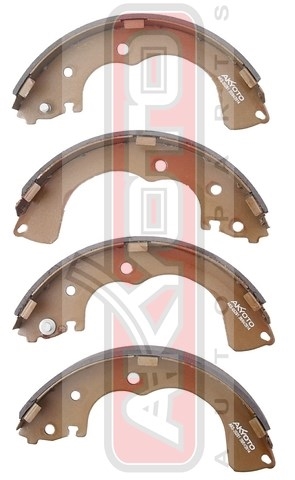 КОЛОДКИ ТОРМОЗНЫЕ БАРАБАННЫЕ ЗАДНИЕ AKS-05201