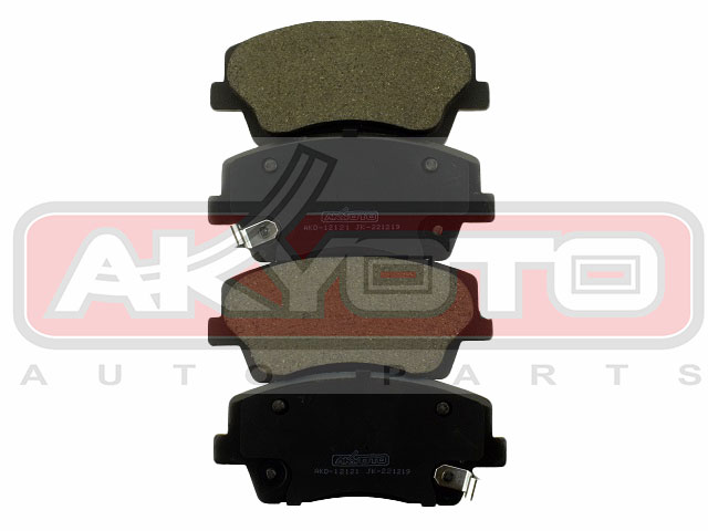 КОЛОДКИ ТОРМОЗНЫЕ ДИСКОВЫЕ ПЕРЕДНИЕ AKD-12121