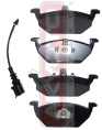 КОЛОДКИ ТОРМОЗНЫЕ ДИСКОВЫЕ ПЕРЕДНИЕ AKD-1325