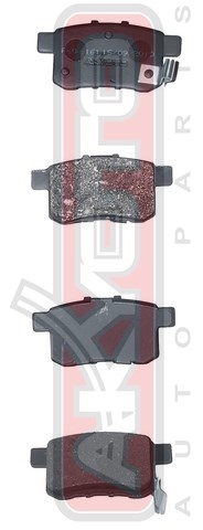 КОЛОДКИ ТОРМОЗНЫЕ ДИСКОВЫЕ ЗАДНИЕ AKD-8161