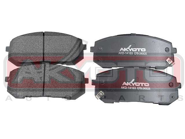 КОЛОДКИ ТОРМОЗНЫЕ ДИСКОВЫЕ ПЕРЕДНИЕ AKD-14103