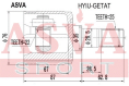 ШРУС ВНУТРЕННИЙ 22x35x25 HYIU-GETAT