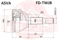 ШРУС НАРУЖНЫЙ 28X55X38 FD-TWJB