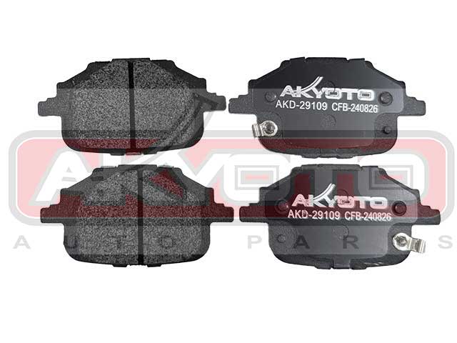 КОЛОДКИ ТОРМОЗНЫЕ ДИСКОВЫЕ ЗАДНИЕ AKD-29109