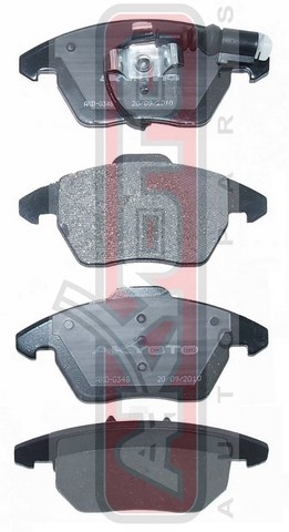 КОЛОДКИ ТОРМОЗНЫЕ ДИСКОВЫЕ ПЕРЕДНИЕ AKD-03483