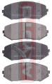 КОЛОДКИ ТОРМОЗНЫЕ ДИСКОВЫЕ ПЕРЕДНИЕ AKD-07102