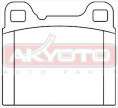 КОЛОДКИ ТОРМОЗНЫЕ ДИСКОВЫЕ ЗАДНИЕ AKD-1022
