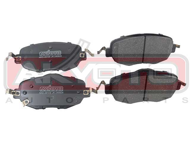 КОЛОДКИ ТОРМОЗНЫЕ ДИСКОВЫЕ ПЕРЕДНИЕ AKD-29106