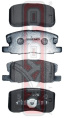 КОЛОДКИ ТОРМОЗНЫЕ ДИСКОВЫЕ ПЕРЕДНИЕ AKD-3500