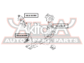 ПОДУШКА ДВИГАТЕЛЯ ЗАДНЯЯ 0212-B14R