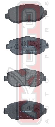 КОЛОДКИ ТОРМОЗНЫЕ ДИСКОВЫЕ ПЕРЕДНИЕ AKD-1324