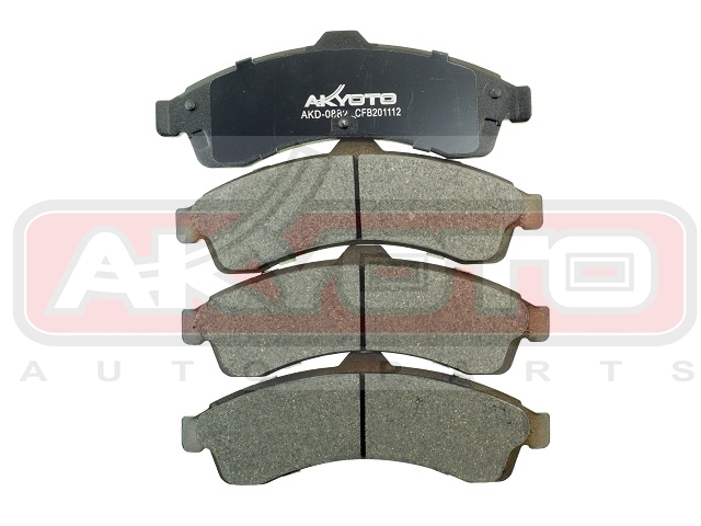 КОЛОДКИ ТОРМОЗНЫЕ ДИСКОВЫЕ ПЕРЕДНИЕ AKD-0882