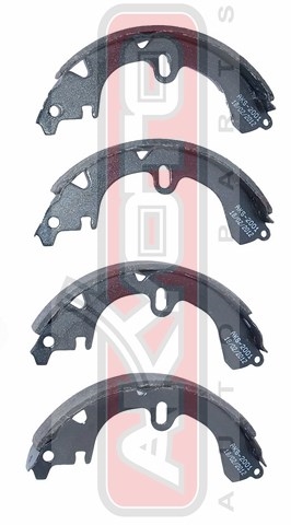 КОЛОДКИ ТОРМОЗНЫЕ БАРАБАННЫЕ ЗАДНИЕ AKS-2001