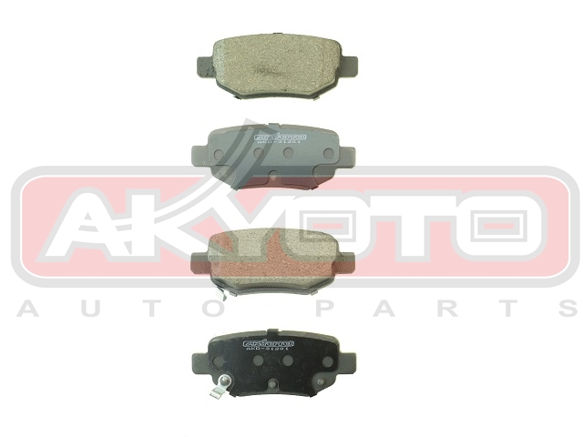 КОЛОДКИ ТОРМОЗНЫЕ ДИСКОВЫЕ ЗАДНИЕ AKD-31201