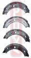 КОЛОДКИ ТОРМОЗНЫЕ БАРАБАННЫЕ ЗАДНИЕ AKS-0576