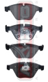 КОЛОДКИ ТОРМОЗНЫЕ ДИСКОВЫЕ ПЕРЕДНИЕ AKD-0222