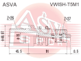 ПОЛУОСЬ VWISH-T5M1