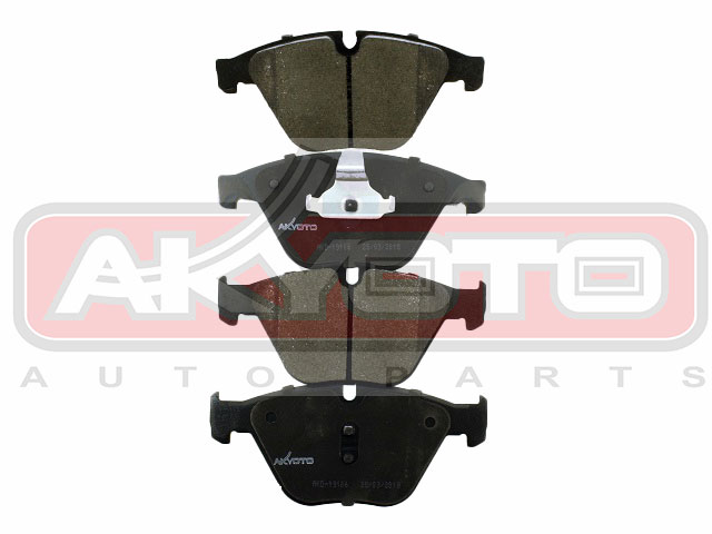 КОЛОДКИ ТОРМОЗНЫЕ ДИСКОВЫЕ ПЕРЕДНИЕ AKD-19106