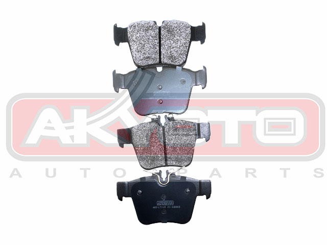 КОЛОДКИ ТОРМОЗНЫЕ ДИСКОВЫЕ ЗАДНИЕ AKD-17105