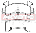 КОЛОДКИ ТОРМОЗНЫЕ ДИСКОВЫЕ AKD-0307
