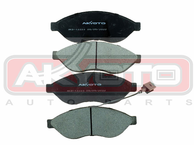 КОЛОДКИ ТОРМОЗНЫЕ ДИСКОВЫЕ ПЕРЕДНИЕ AKD-12223