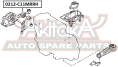 ПОДУШКА ДВИГАТЕЛЯ ПРАВАЯ 0212-C11MRRH