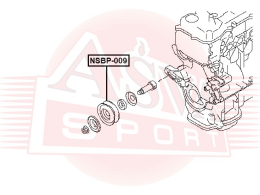 РОЛИК НАТЯЖНОЙ NSBP-009