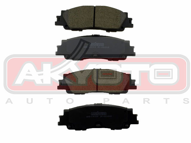 КОЛОДКИ ТОРМОЗНЫЕ ДИСКОВЫЕ ЗАДНИЕ AKD-14109