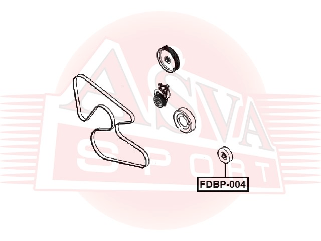 РОЛИК ОБВОДНОЙ FDBP-004
