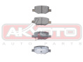 КОЛОДКИ ТОРМОЗНЫЕ ДИСКОВЫЕ ЗАДНИЕ AKD-36204