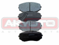 КОЛОДКИ ТОРМОЗНЫЕ ДИСКОВЫЕ ПЕРЕДНИЕ AKD-9823