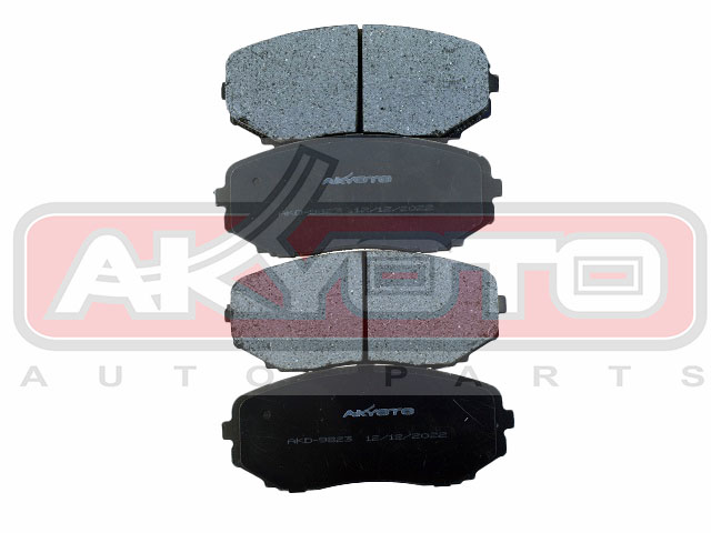КОЛОДКИ ТОРМОЗНЫЕ ДИСКОВЫЕ ПЕРЕДНИЕ AKD-9823