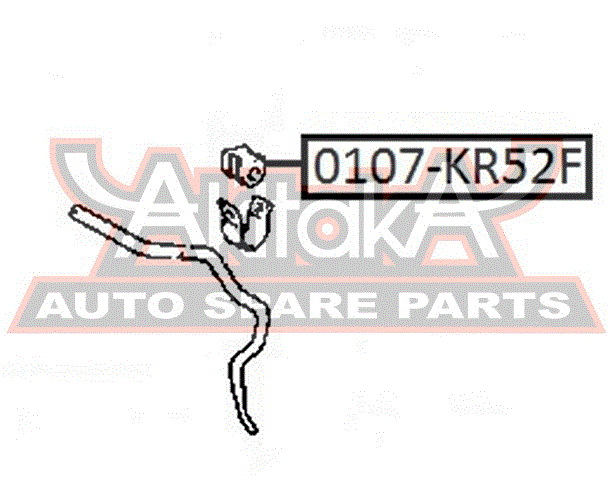 ВТУЛКА ПЕРЕДНЕГО СТАБИЛИЗАТОРА D28 0107-KR52F