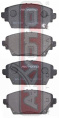 КОЛОДКИ ТОРМОЗНЫЕ ДИСКОВЫЕ ПЕРЕДНИЕ AKD-1268